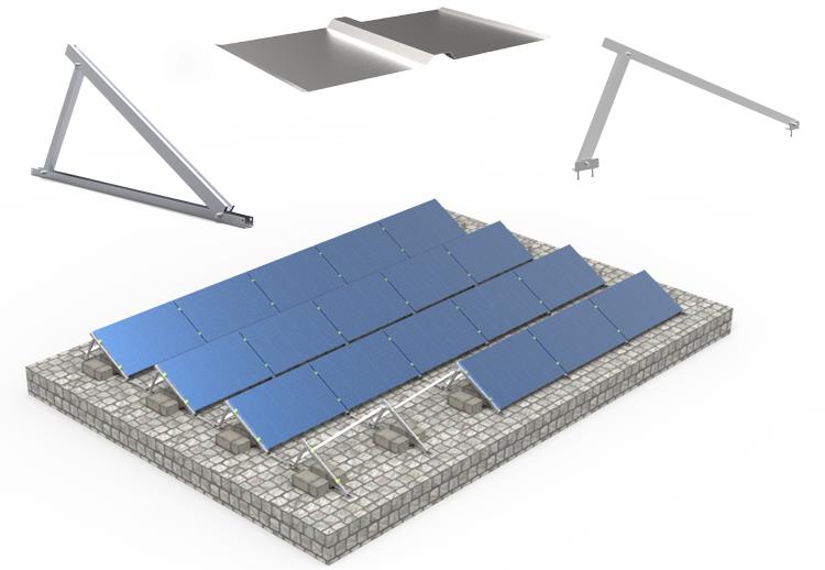 Components of Flat Roof Solar Array Stand.jpg